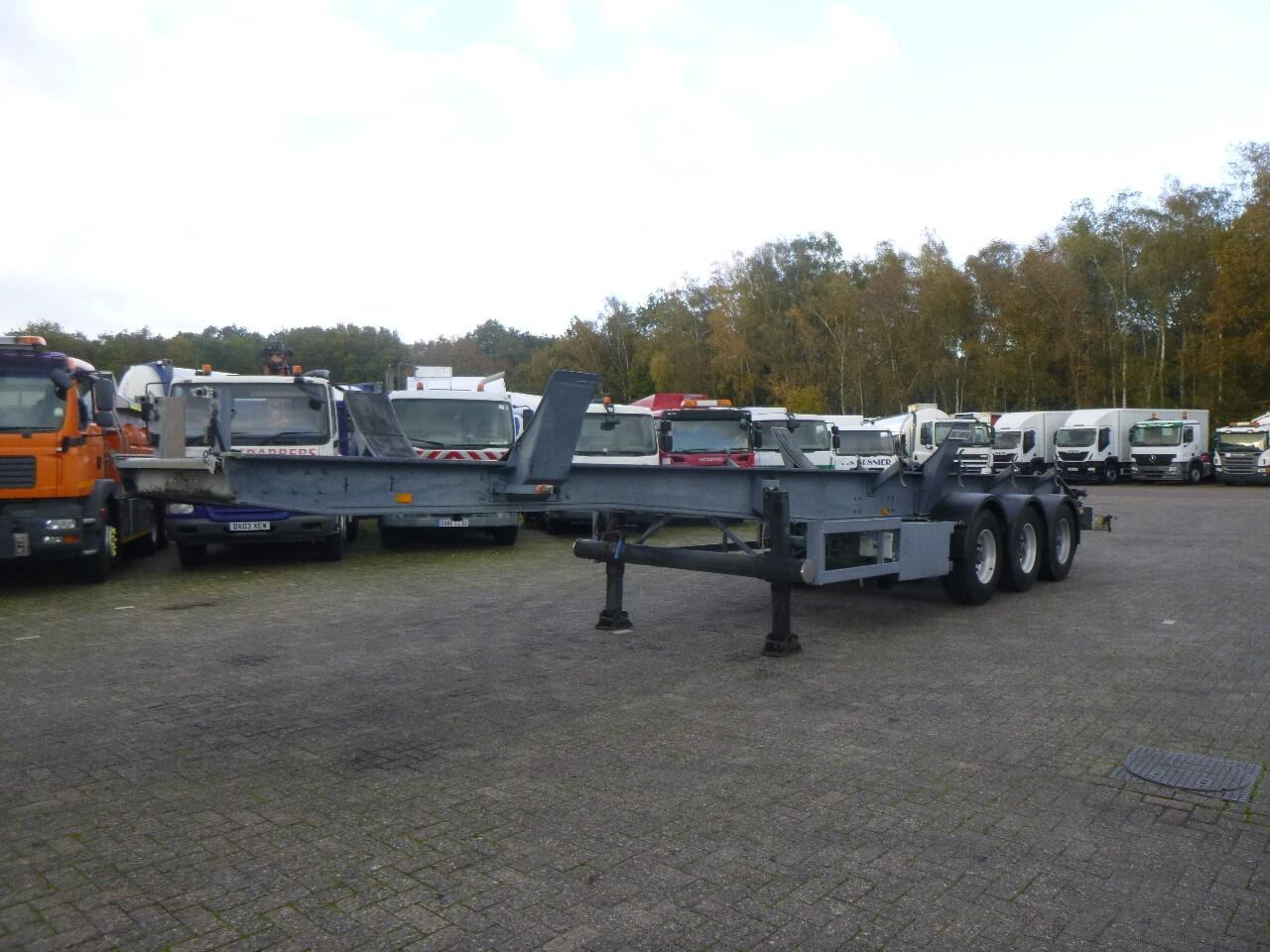 Filiat 3-axle tank trailer chassis incl supports | Tankoplegger | Tankoplegger Poeder / bulk