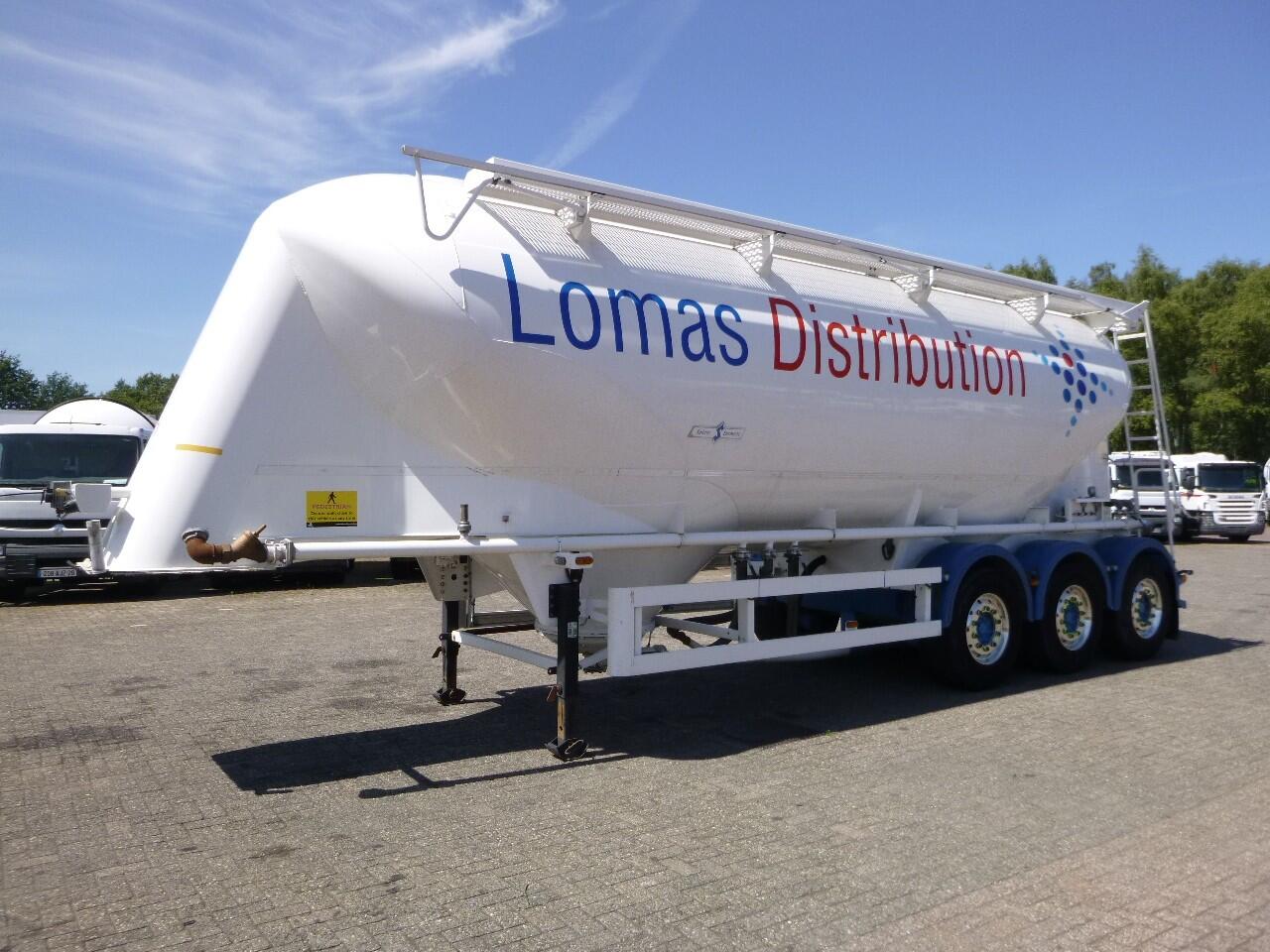Spitzer Powder tank alu 37 m3 / 1 comp | Tankoplegger | Tankoplegger Poeder / bulk