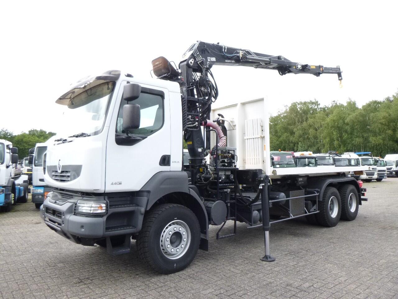 Renault Kerax 440 dxi 6x4 + Hiab 1620Z 80 + XR21S cont. hook | Vrachtwagen | Kraanwagen