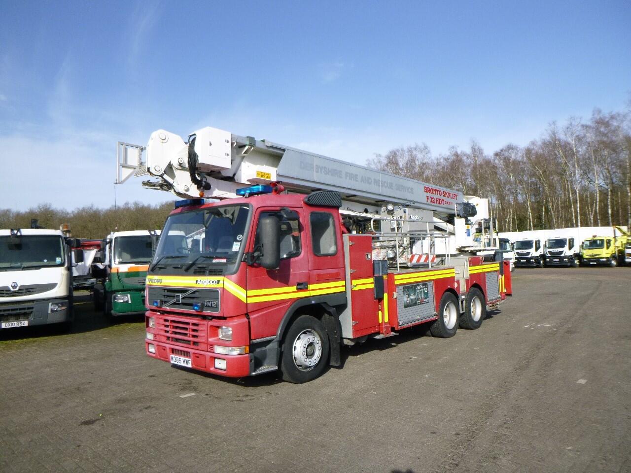 Volvo FM12 6x4 RHD Bronto Skylift F32HDT Angloco fire truck | Vrachtwagen | Brandweerwagen