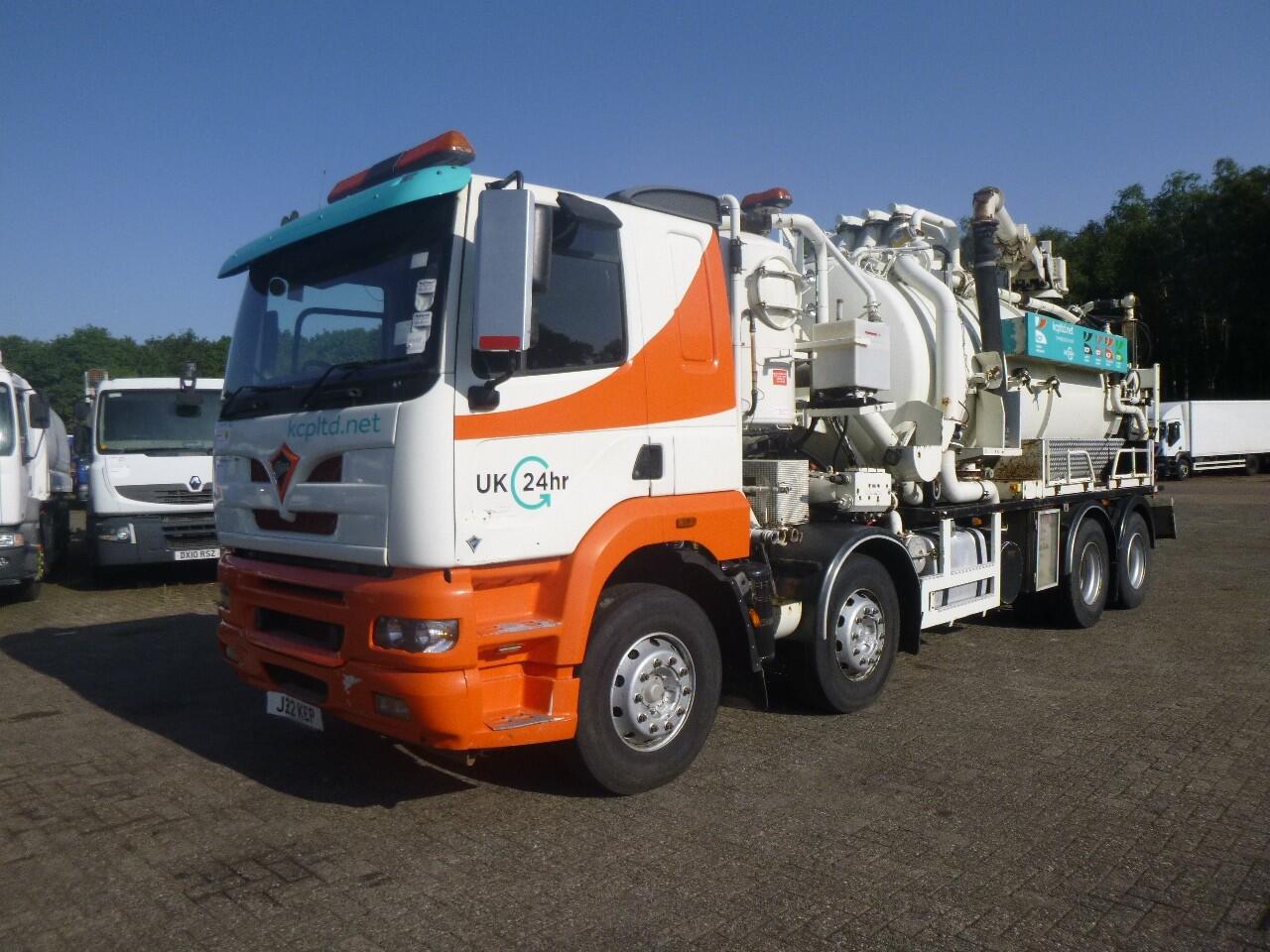 Foden S108R 8x4 RHD Huwer vacuum tank 15.5 m3 | Vrachtwagen | Kolkenzuiger