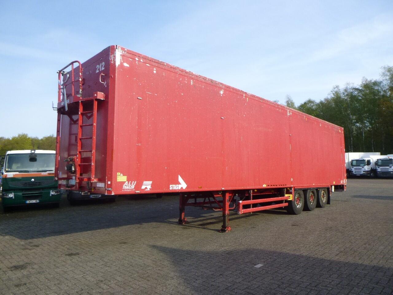 Stas Walking floor trailer alu 90 m3 | Oplegger | Walking floor