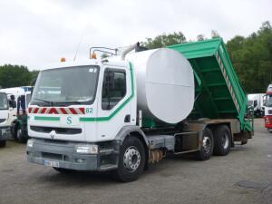 Renault Premium 340 6x2 Road repair bitumen tank 6 m3 / tipper