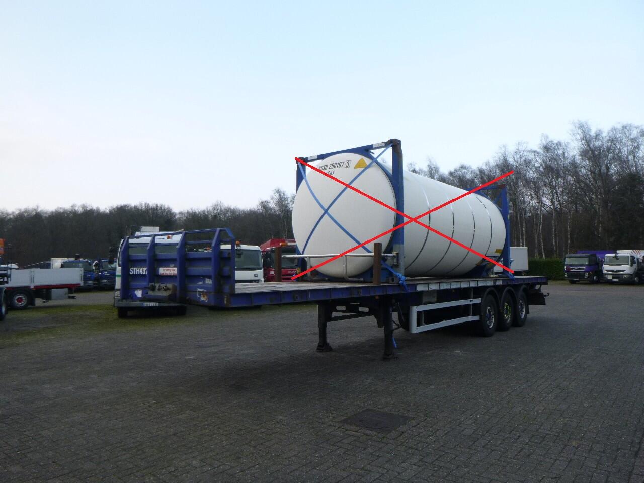 Tirsan 3 axle Platform trailer | Oplegger | Platte bak