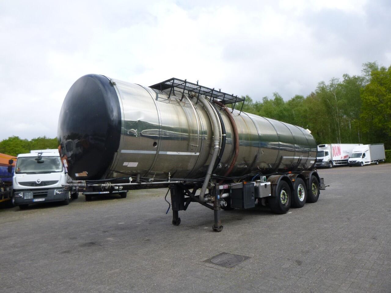 Metalovouga Bitumen tank inox 32 m3 / 1 comp + pump | Tankoplegger | Tankoplegger Bitumen