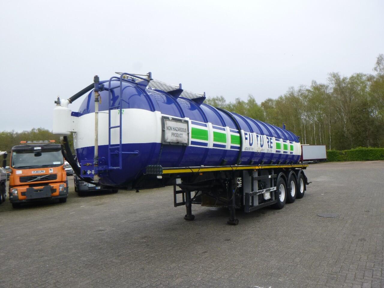 Vallely Vacuum tank alu 30 m3 / 1 comp + Engine | Tankoplegger | Tankoplegger Vacuum