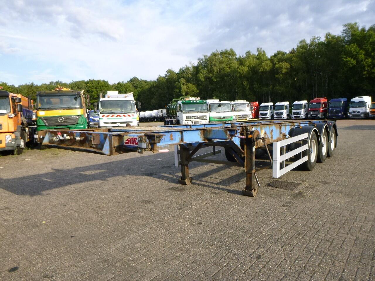 SDC 3-axle container trailer 20-30 ft + ADR | Oplegger | Containertransport