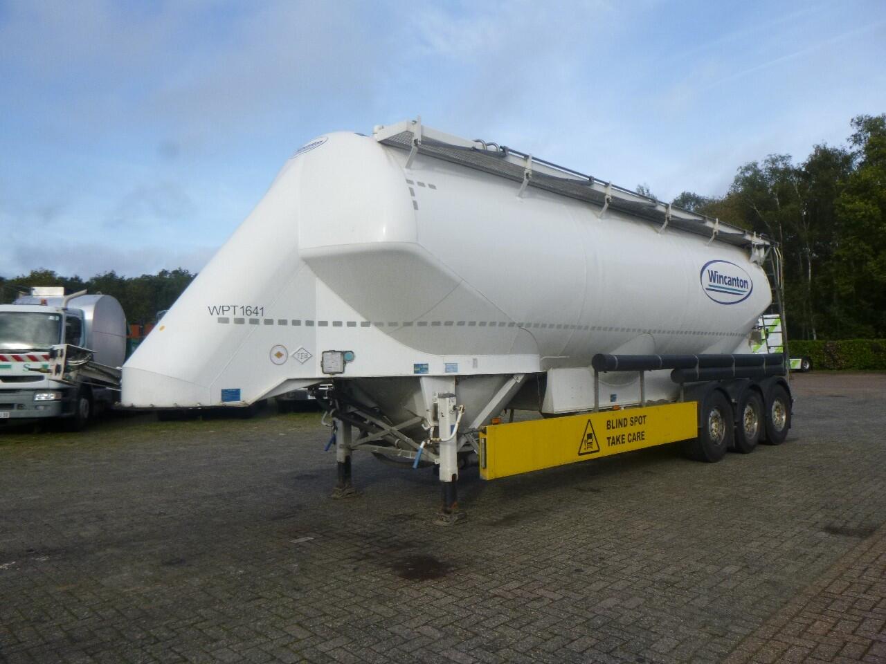 Feldbinder Powder tank alu alu 49 m3 / 1 comp | Tankoplegger | Tankoplegger Poeder / bulk