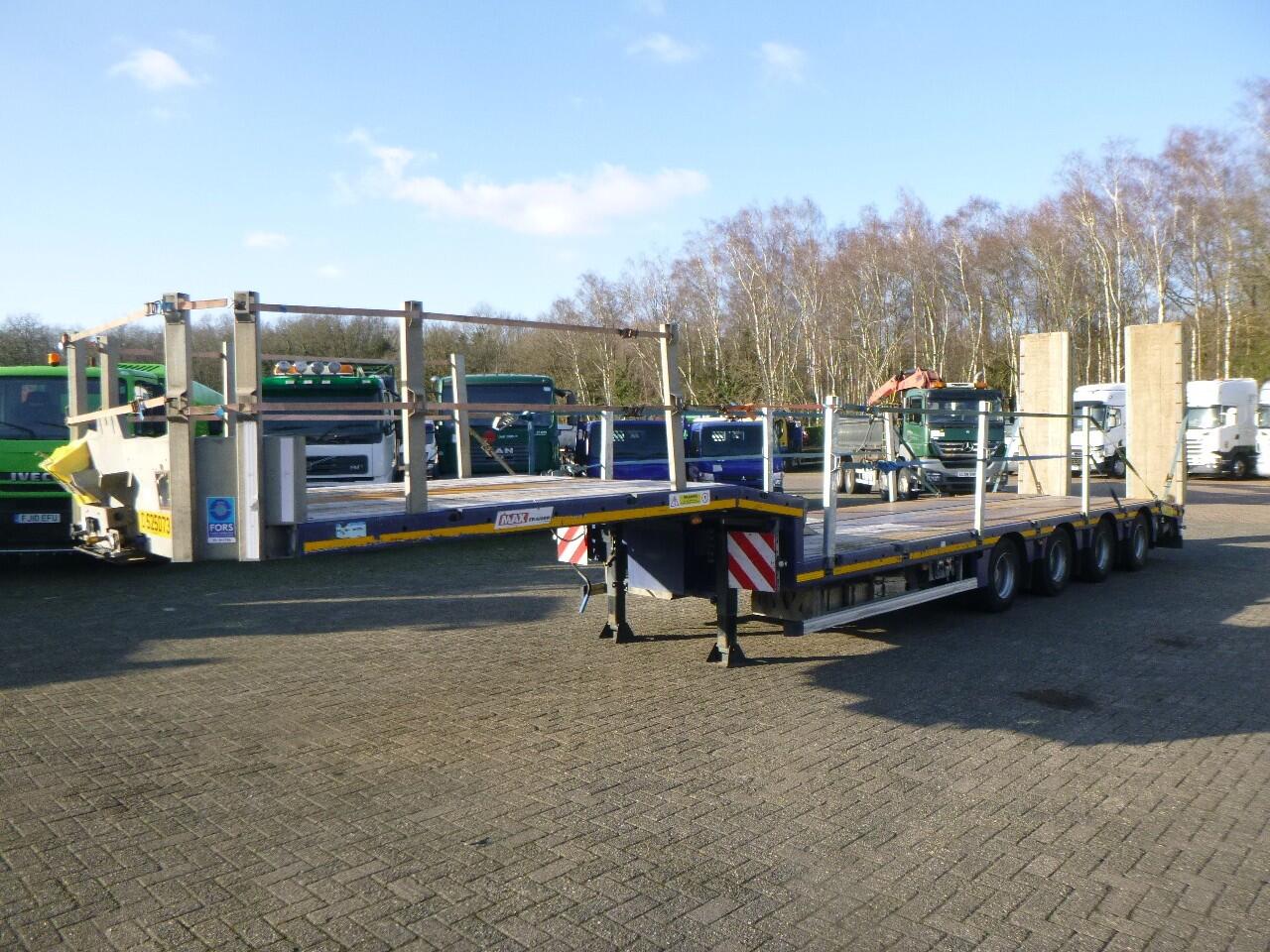 Faymonville 4-axle semi-lowbed trailer 60 t + ramps | Oplegger | Semi-dieplader