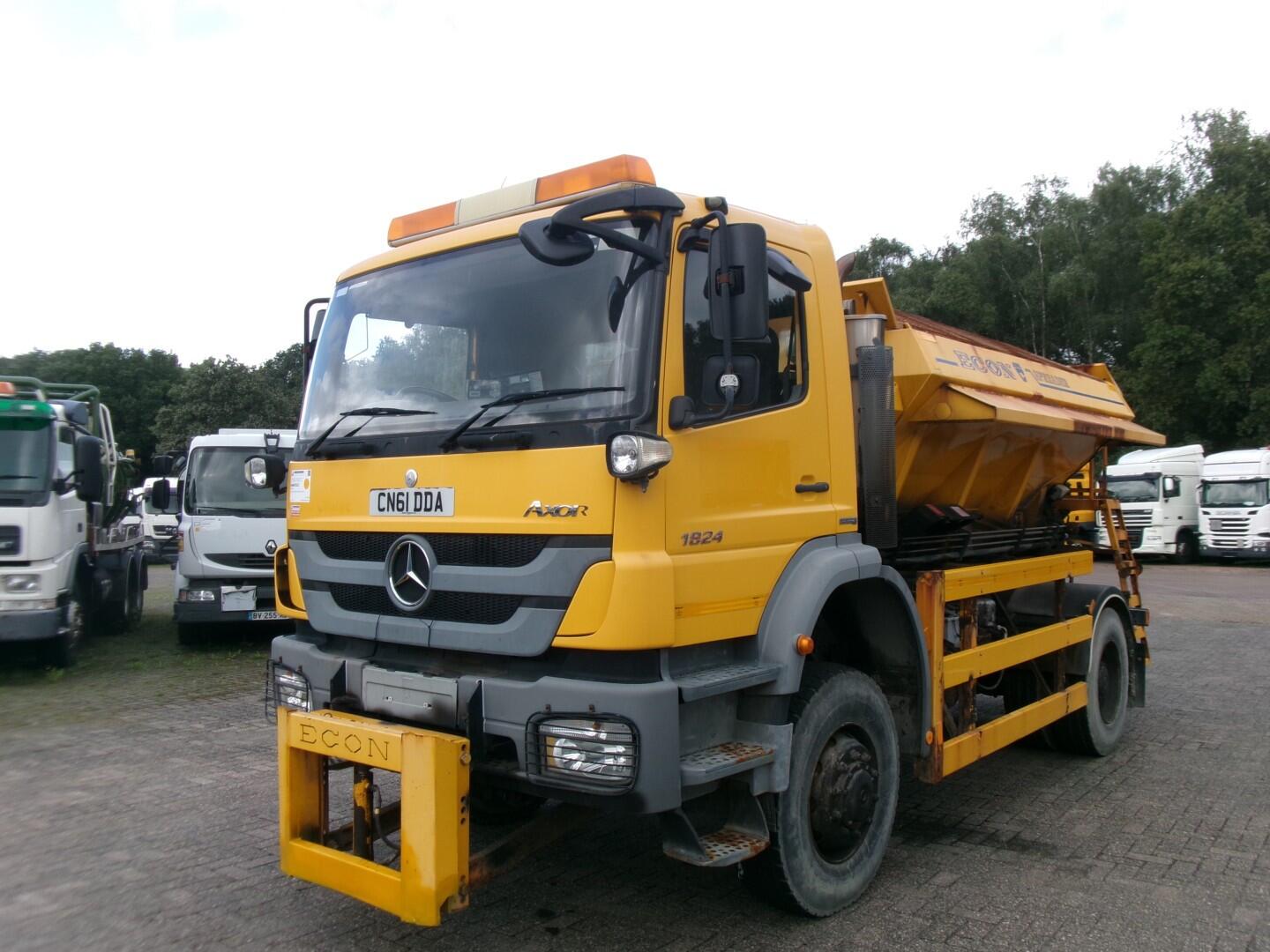Mercedes Axor 1824 4x4 RHD salt spreader / gritter | Vrachtwagen | Sneeuwruimer