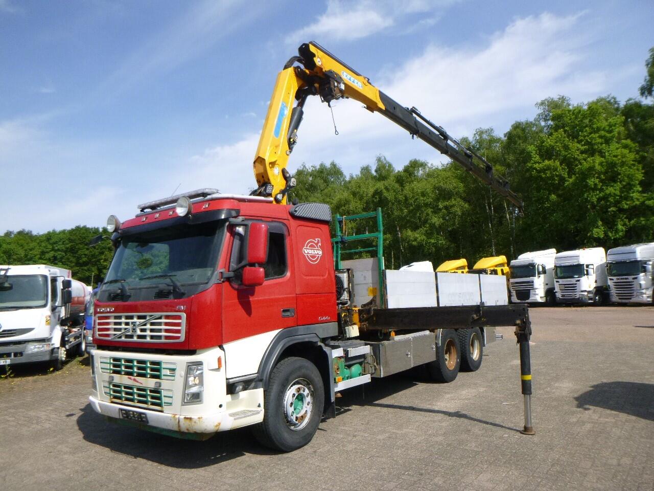 Volvo FM 440 6x2 Euro 4 + Effer 350.11/6S | Vrachtwagen | Kraanwagen