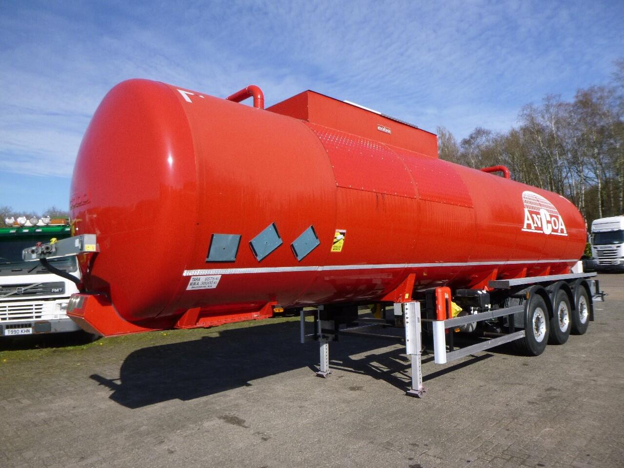 COBO Bitumen tank inox 34 m3 / 1 comp | Tankoplegger | Tankoplegger Bitumen