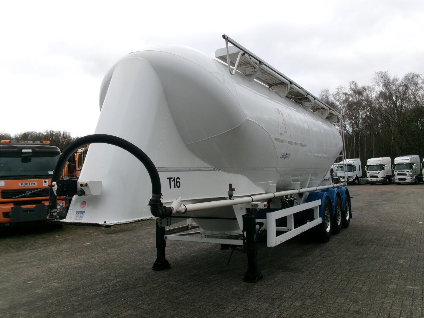 Spitzer Powder tank alu 37 m3 / 1 comp | Tankoplegger | Tankoplegger Poeder / bulk