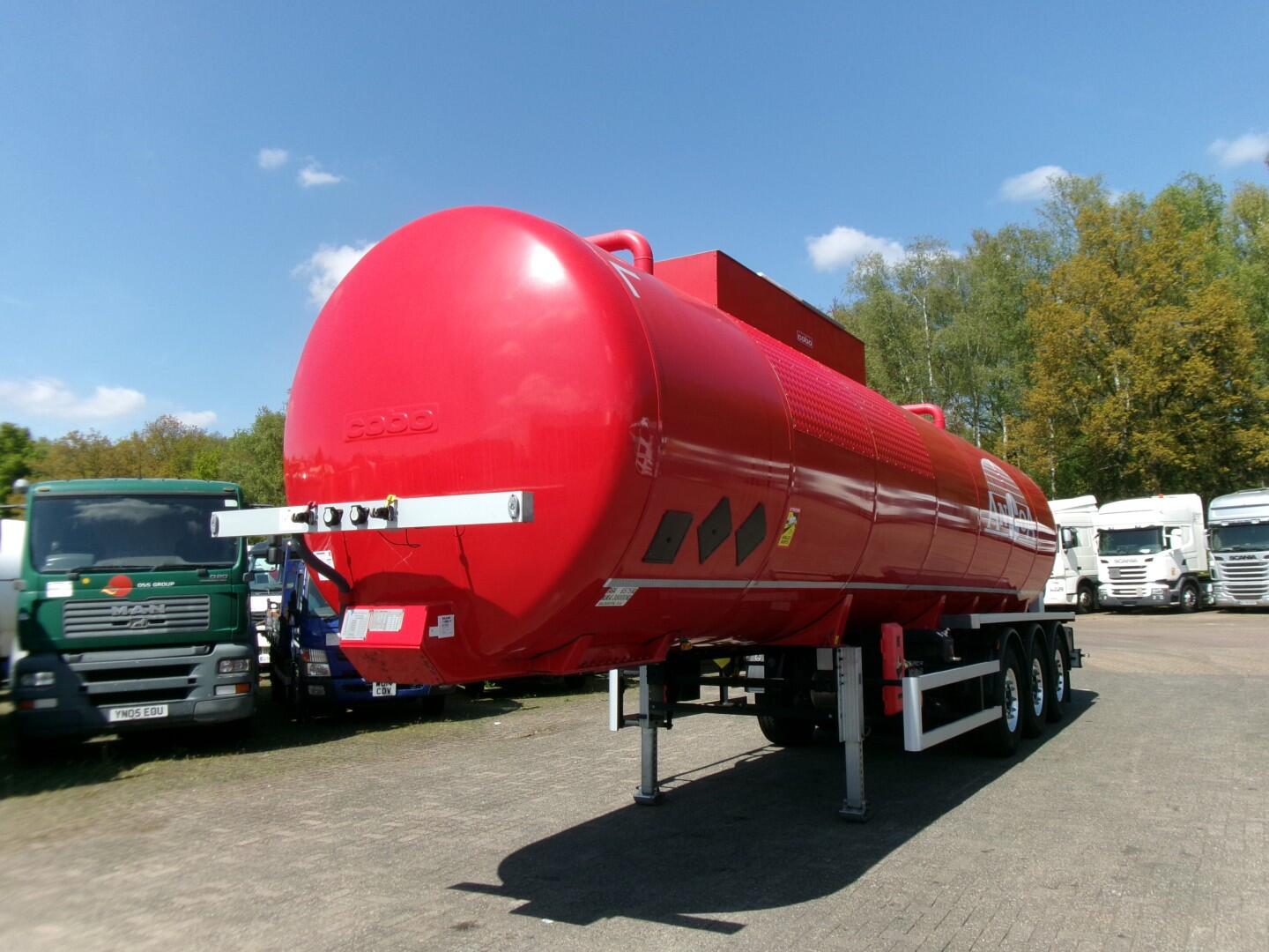COBO Bitumen tank inox 34 m3 / 1 comp | Tankoplegger | Tankoplegger Bitumen