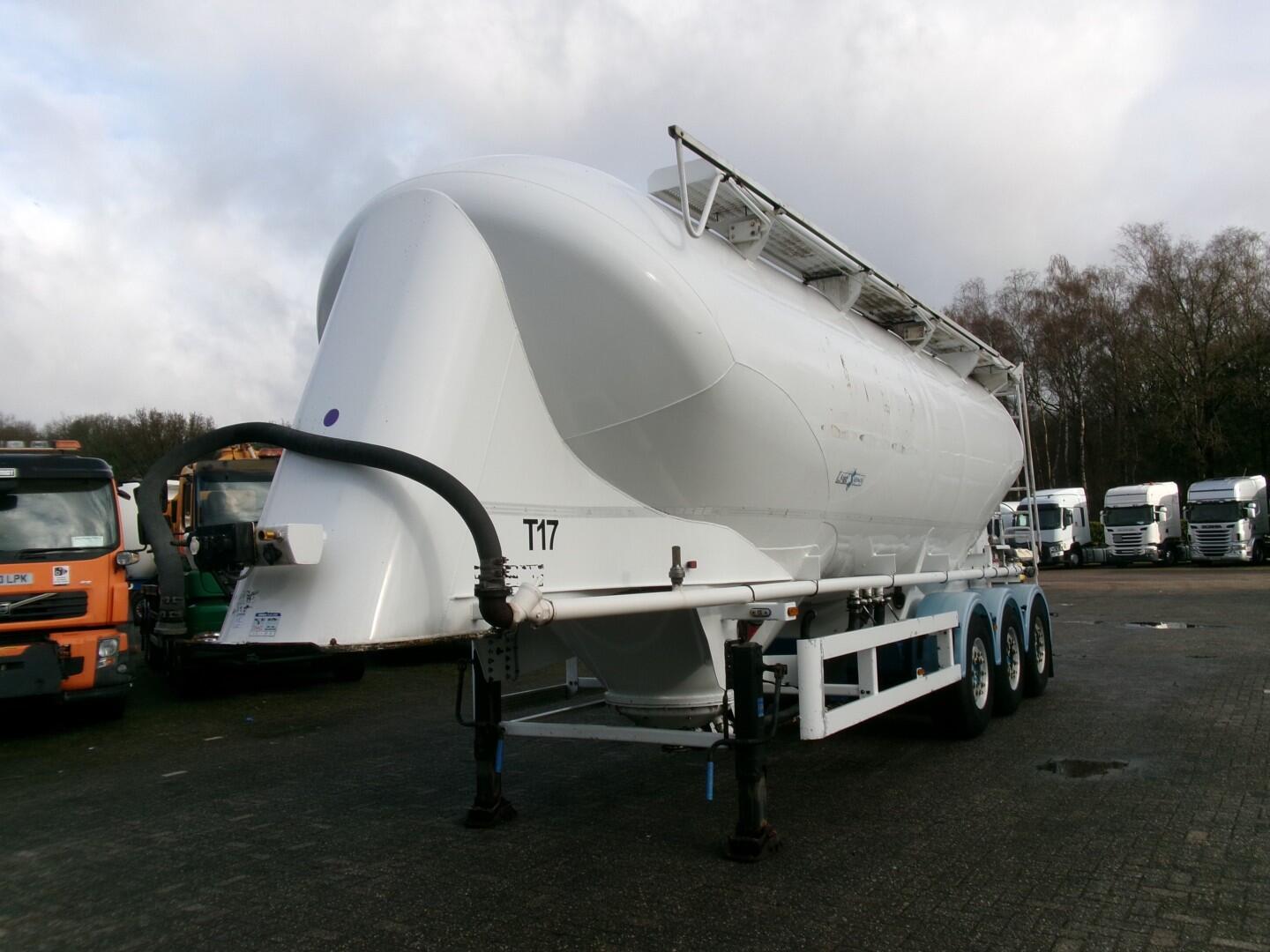 Spitzer Powder tank alu 37 m3 / 1 comp | Tankoplegger | Tankoplegger Poeder / bulk