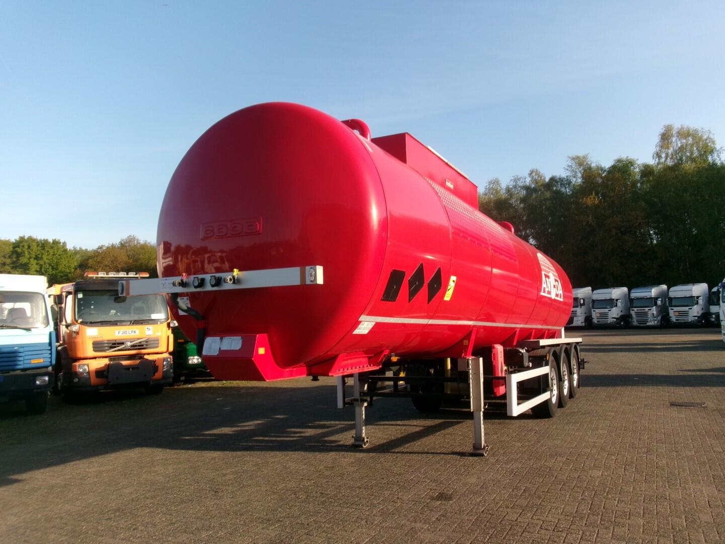 COBO Bitumen tank inox 34 m3 / 1 comp | Tankoplegger | Tankoplegger Bitumen