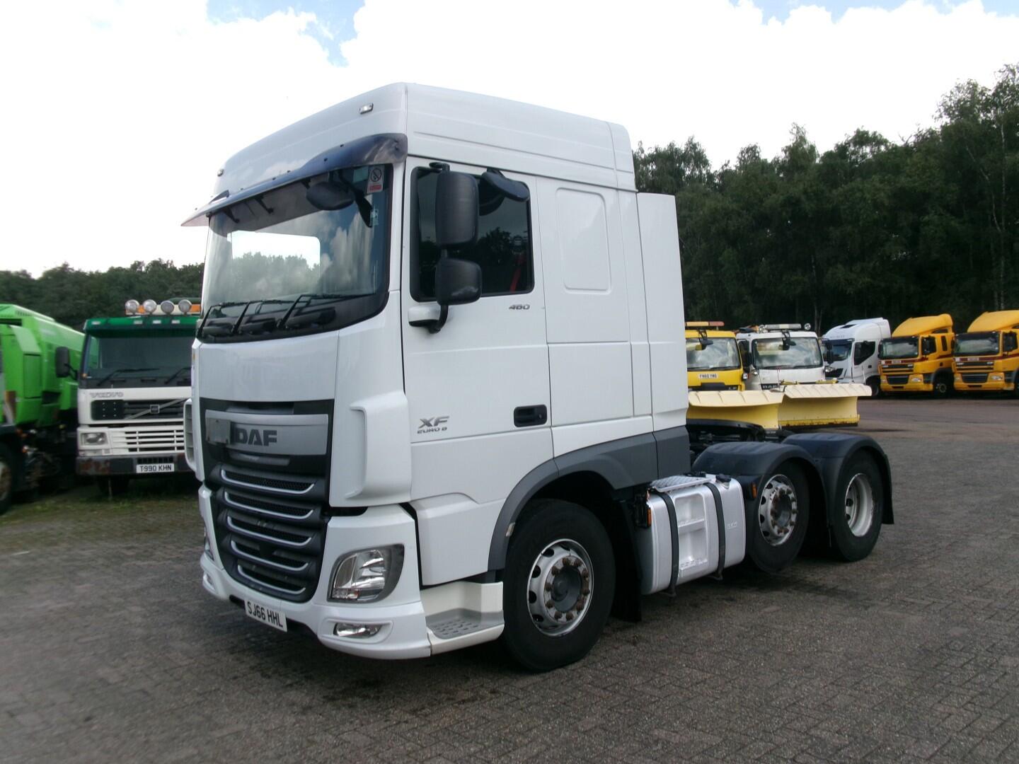 D.A.F. XF 460 6X2 Euro 6 RHD + Hydraulics | Trekker | Standaard trekker