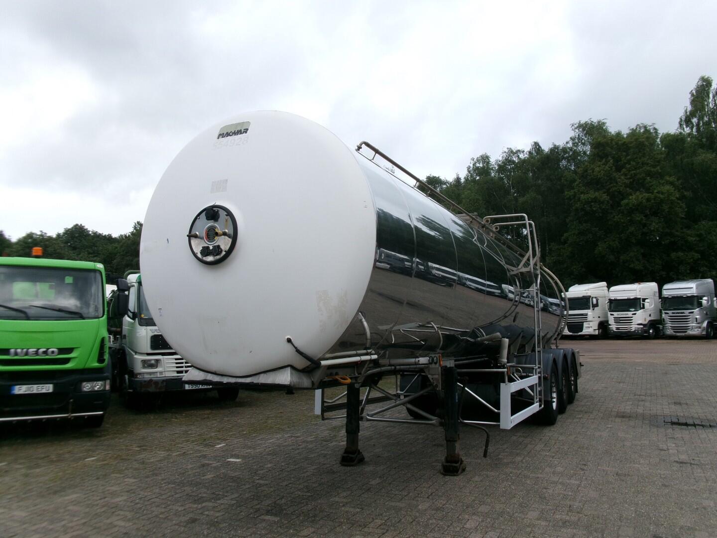 Magyar Food tank inox 30 m3 / 1 comp | Tankoplegger | Tankoplegger Levensmiddelen