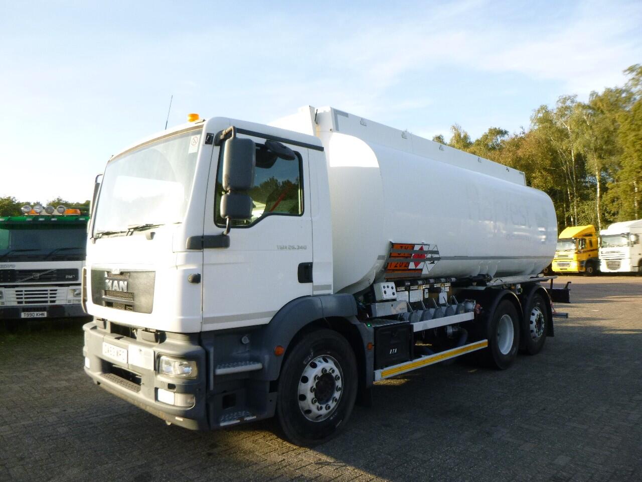 M.A.N. TGM 26.340 6X2 RHD fuel tank 21 m3 / 5 comp | Vrachtwagen | Tankwagen brandstof