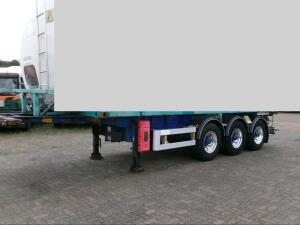 Van Hool 3-axle container trailer + ADR