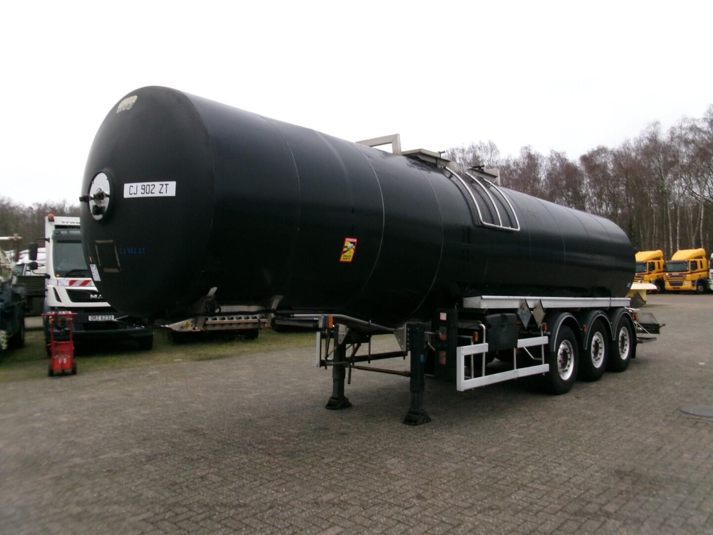 Magyar Bitumen / heavy oil tank inox 30.5 m3 / 1 comp + pump / ADR 03-01-2024 | Tankoplegger | Tankoplegger Bitumen