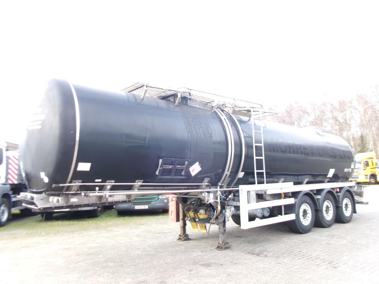 Crossland Bitumen tank inox 33 m3 / 1 comp + compressor + steam heating | Tankoplegger | Tankoplegger Bitumen