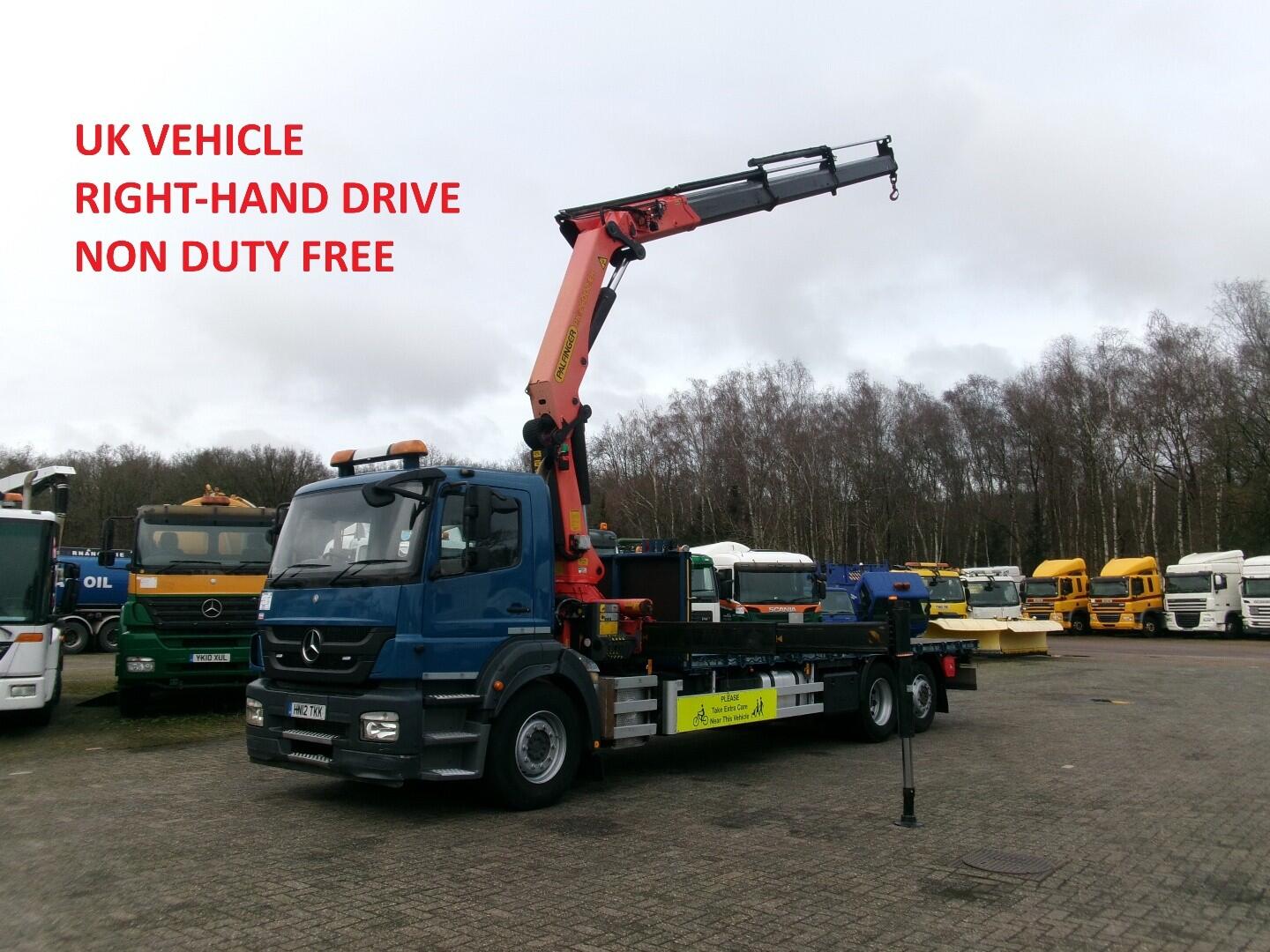 Mercedes Axor 2529 6x2 RHD + Palfinger PK26002 EH crane | Vrachtwagen | Kraanwagen