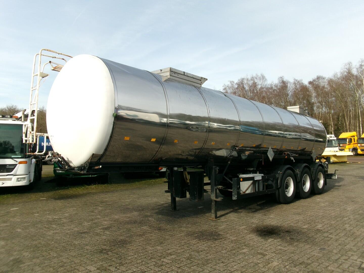 Metalovouga Bitumen / heavy oil tank inox 29 m3 / 1 comp | Tankoplegger | Tankoplegger Bitumen