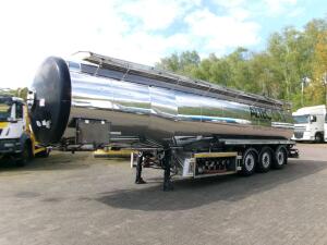 Magyar Heavy oil tank inox 37 m3 / 5 comp + pump