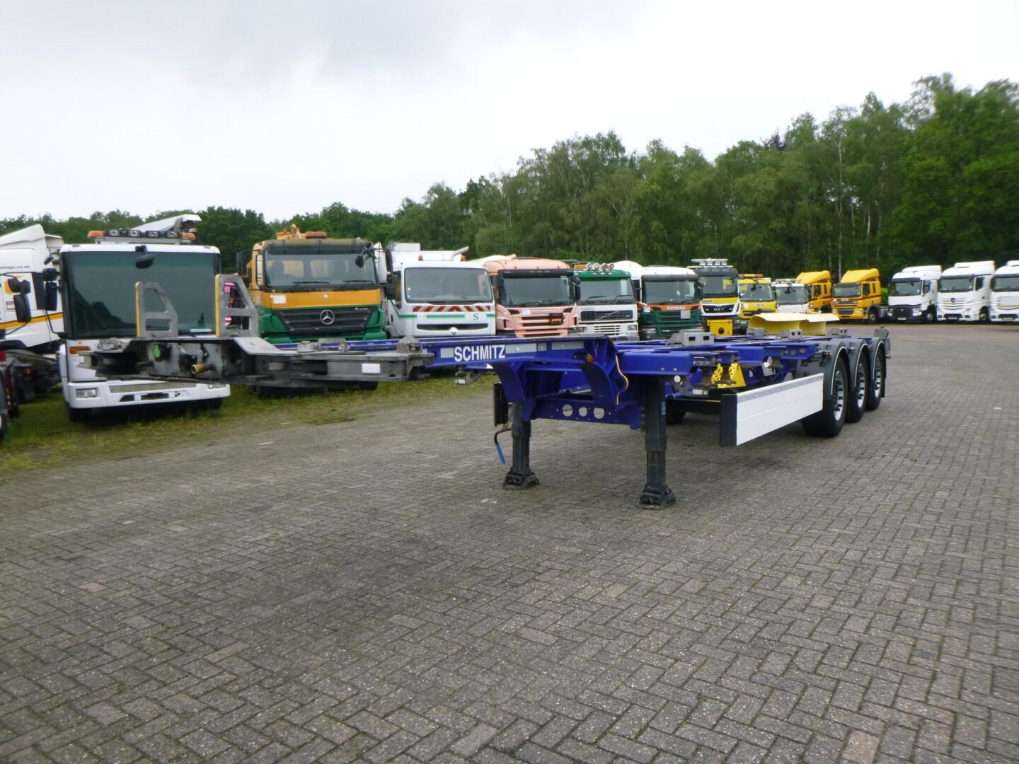 Schmitz 3-axle container trailer 20-30-40-45 ft | Oplegger | Containertransport