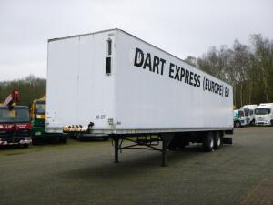 Talson 2-axle closed box trailer 89 m3