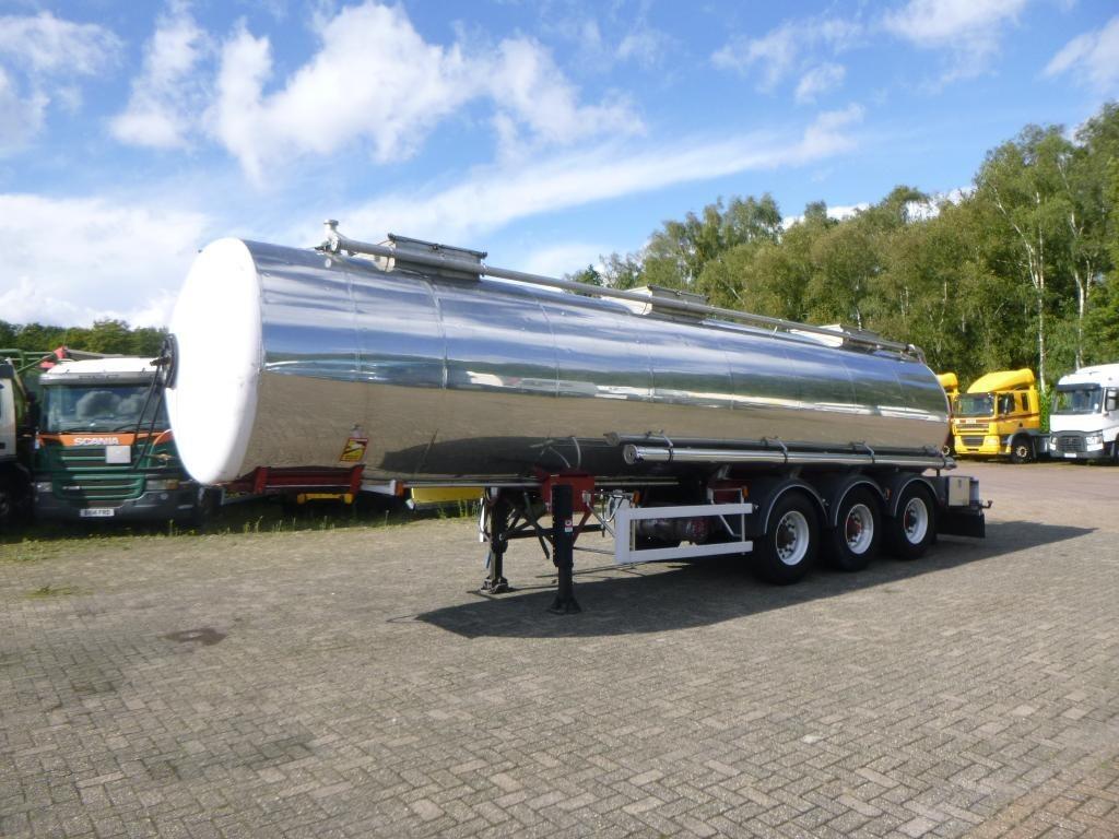 Magyar Food tank inox 25 m3 / 1 comp + pump | Tankoplegger | Tankoplegger Levensmiddelen