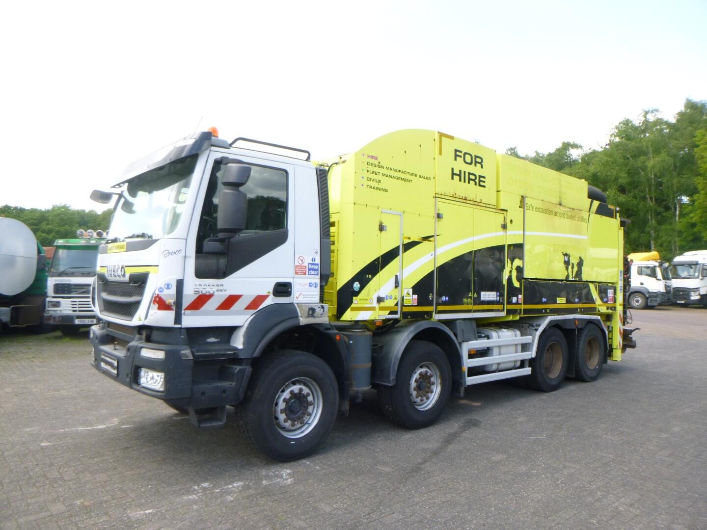 Iveco Trakker 500 8x4 MTS vacuum excavator / Saugbagger | Vrachtwagen | Kolkenzuiger