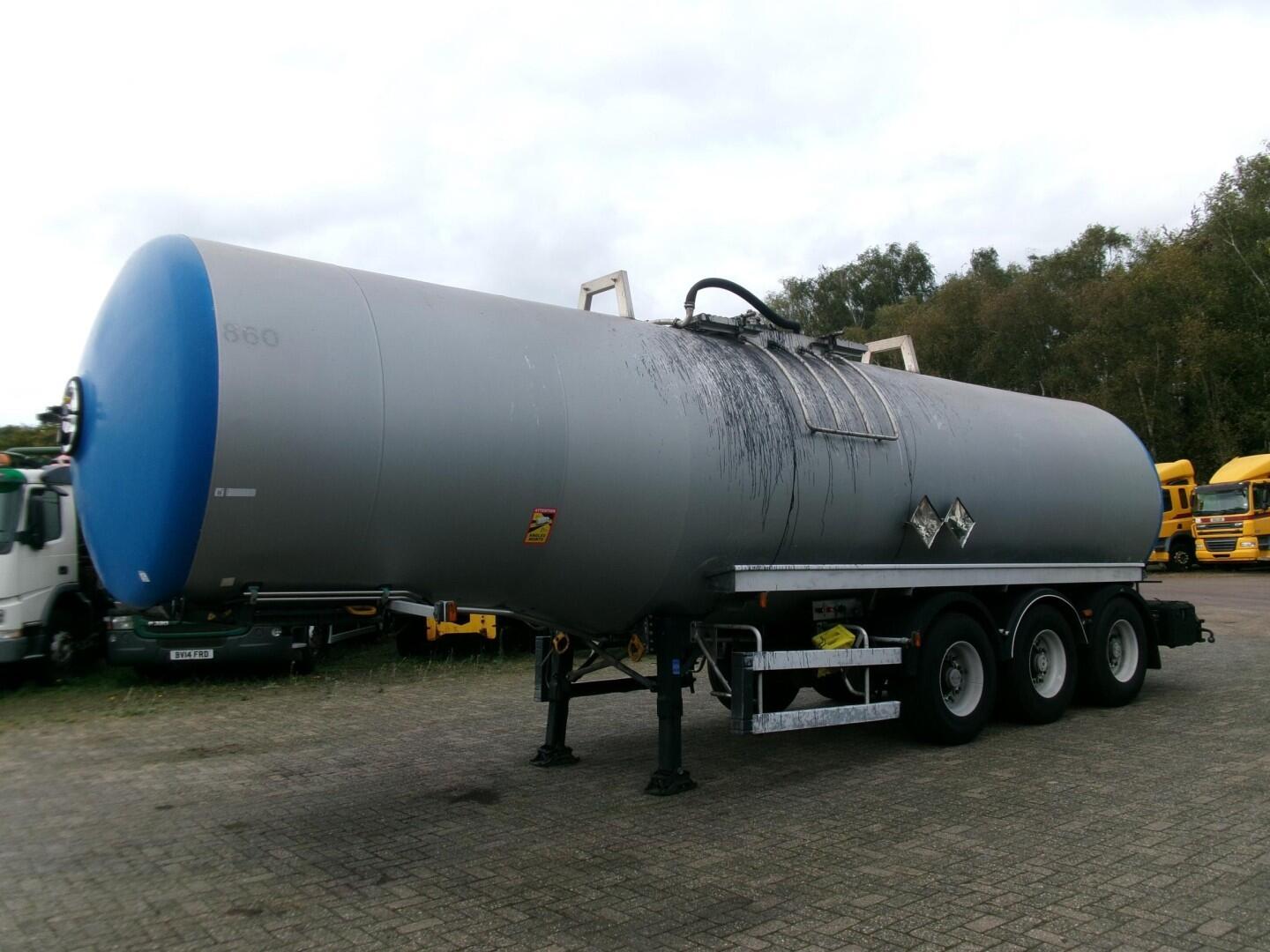 Magyar Bitumen tank inox 32 m3 / 1 comp | Tankoplegger | Tankoplegger Bitumen