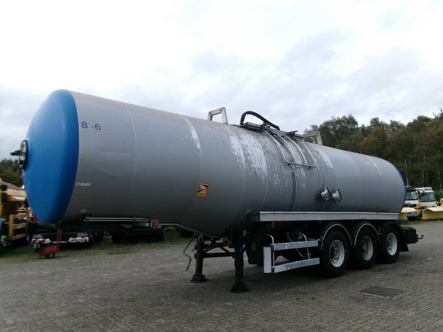 Magyar Bitumen tank inox 32 m3 / 1 comp | Tankoplegger | Tankoplegger Bitumen