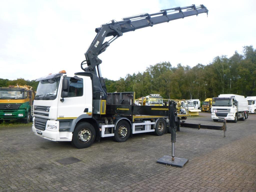 D.A.F. CF 85.410 8X2 RHD + Hiab XS855 EP6 Hipro | Vrachtwagen | Kraanwagen