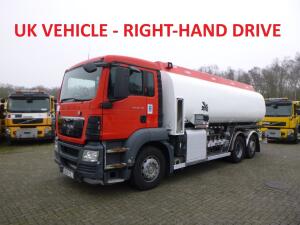 M.A.N. TGS 26.320 6X2 RHD fuel tank 20 m3 / 4 comp