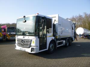 Mercedes Econic 2630 6x2 RHD Faun refuse truck