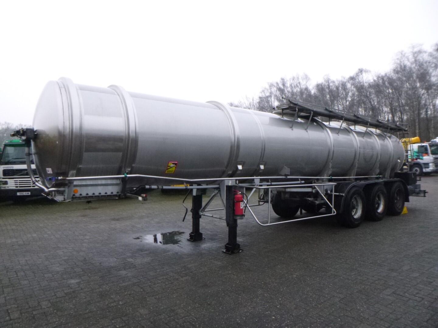 Magyar citerne inox 21.9m3 / 1 comp | Tankoplegger | Tankoplegger Levensmiddelen