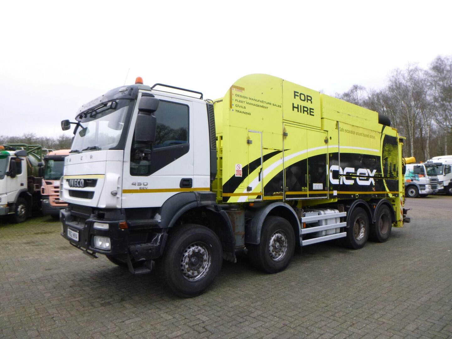 Iveco Trakker 450 8x4 MTS vacuum excavator / Saugbagger | Vrachtwagen | Kolkenzuiger