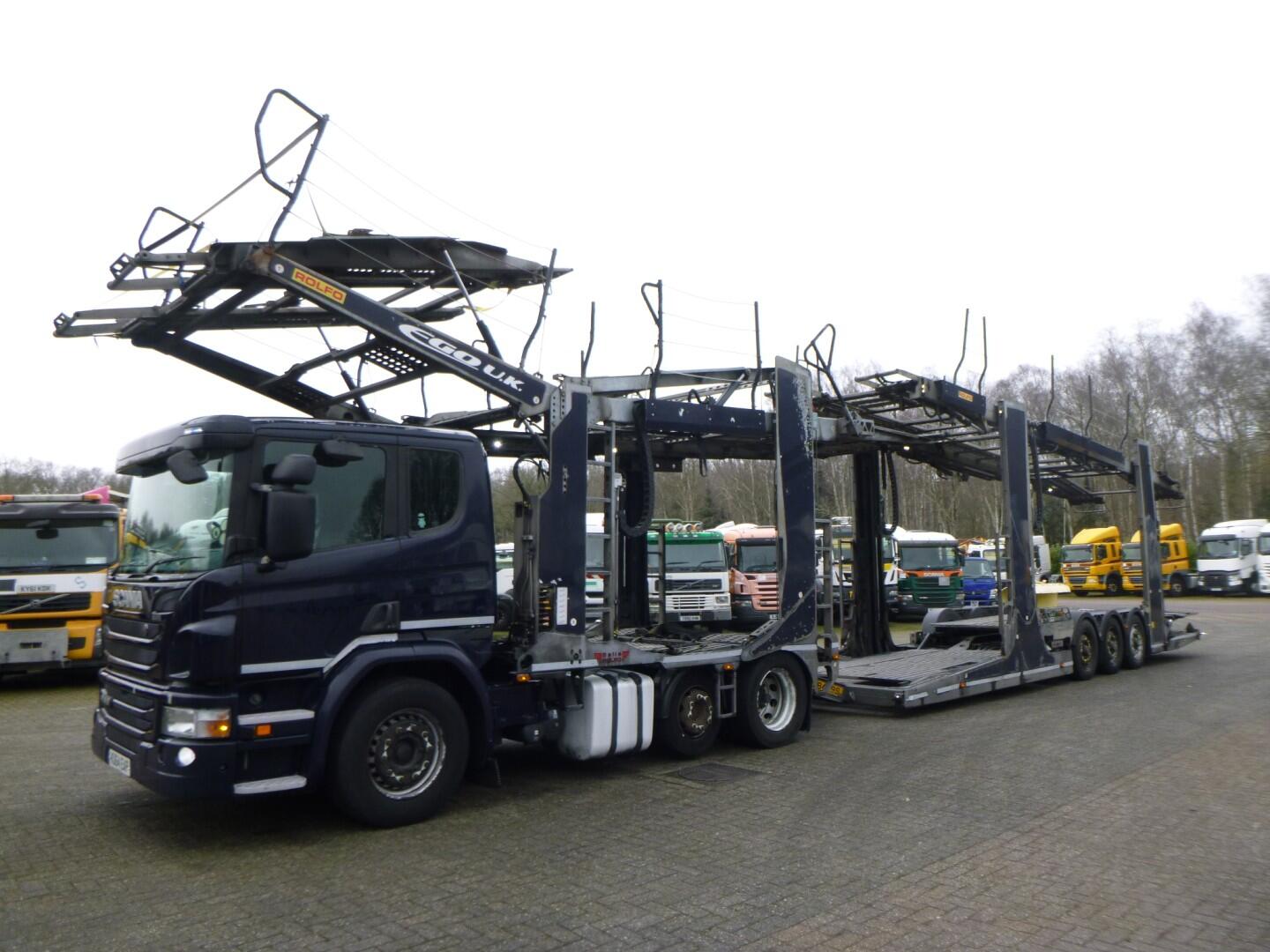 Scania P 410 6x2 RHD Rolfo car transporter | Vrachtwagen | Autotransporter