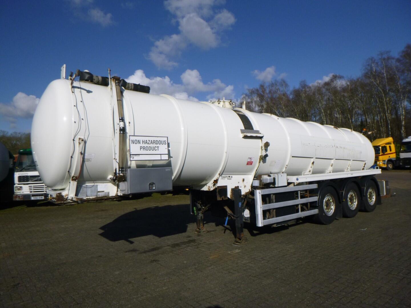 Whale Vacuum tank inox 29 m3 / 1 comp + engine | Tankoplegger | Tankoplegger Vacuum
