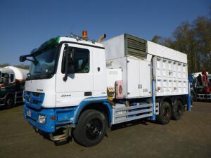 Mercedes Actros 3344 6x4 Saugbagger / vacuum excavator