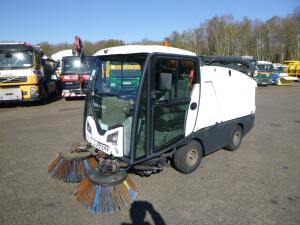 Johnston C202 compact street sweeper