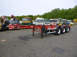 Burg 3-axle container chassis 20-30 ft
