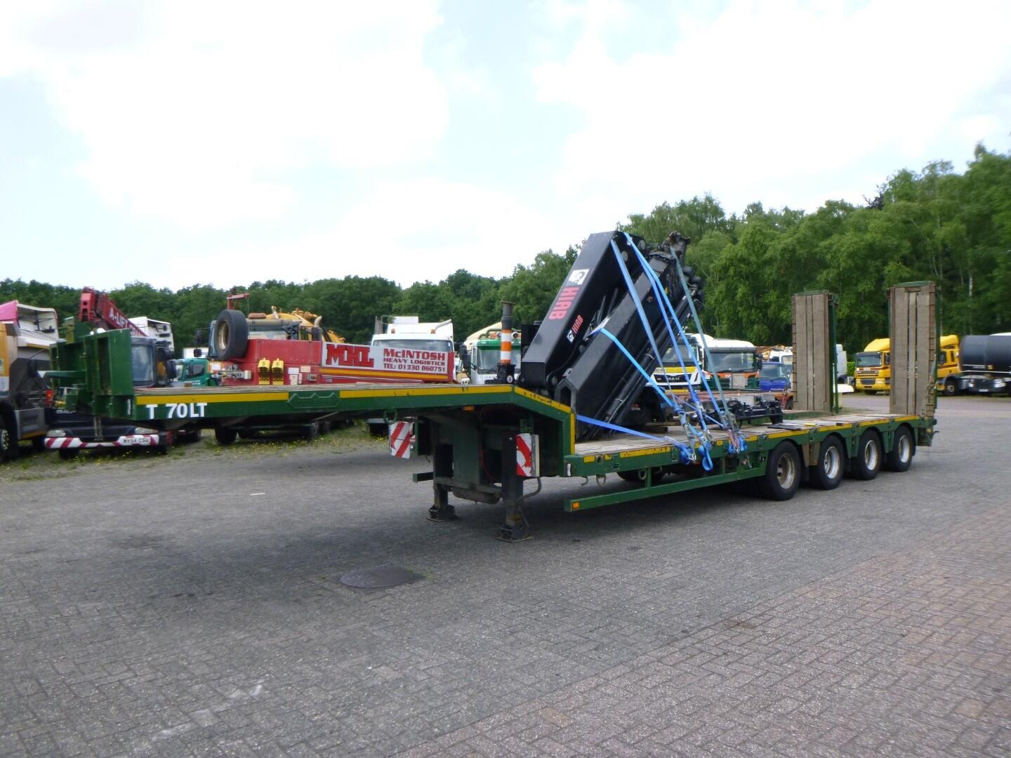 Nooteboom 4-axle lowbed trailer 73t OSD-73 | Oplegger | Semi-dieplader