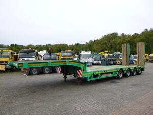 Faymonville 4-axle semi-lowbed trailer 65 t + ramps ext.