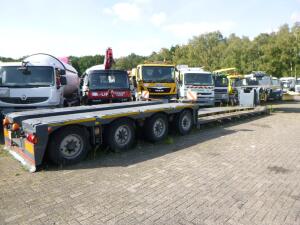 Faymonville 4-axle low bed trailer 73t