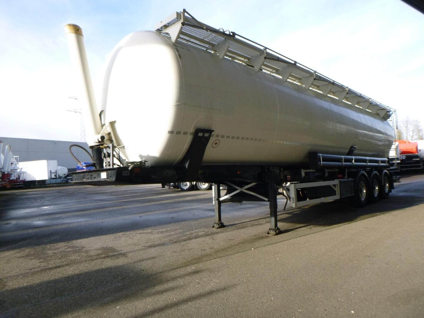 Feldbinder Powder tank alu 63 m3 (tipping) | Tankoplegger | Tankoplegger Poeder / bulk