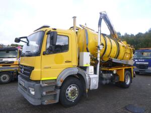 Mercedes Axor 1824 4x2 vacuum tank 8.1 m3